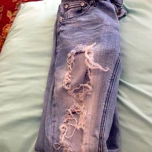 Ripped jeans size 3
